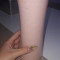 Szandra14 Cooksnap-ja, amikor elkészítette a(z) Rostos eper-banán smoothie receptet.