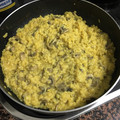 El cooksnap de Alba Sabino cuando hizo Risotto champiñones.