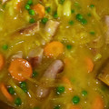El cooksnap de Mayte Ruiz Rodriguez cuando hizo Curry de salchichas.
