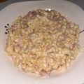 El cooksnap de Lolixxxta cuando hizo Spagetti a la carbonara con cebolla, bacon y nata.