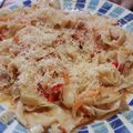 El cooksnap de Jime Giammarini cuando hizo Salsa roja (para pastas).