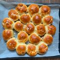 Ács Bia Cooksnap-ja, amikor elkészítette a(z) Édes zsömlekoszorú receptet.