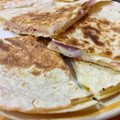 El cooksnap de Ari cuando hizo Quesadilla de jamón york y queso facilísima.