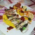 Cooksnap από ΧxDARTH INVADERxX στη συνταγή Σαρδέλες φούρνου με αρωματικά χόρτα και πουρέ φάβας