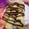 صورة من اولادي سعادتي ( ام آدم )، شاركها بعد تجربة وصفة كريب الشوكولاتة والموز