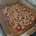 El cooksnap de Victor cuando hizo Pizza con base de coliflor.