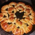 El cooksnap de Pamela Gil cuando hizo Medialunas de manteca.