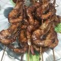 Cooksnap dari ernest januar untuk resep Sate Udang Bakar Madu