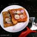 Sheela Biswas 's cooksnap of when they made ব্রেড পিজ্জা (Bread pizza recipe in bengali).
