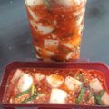Cooksnap của Pichan khi họ làm theo món Kim Chi Củ Cải Non