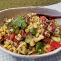 Junquo M Hill's cooksnap of when they made red quinoa-avocado salad.