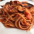 El cooksnap de misg1 cuando hizo Spaguetti Frutti di Mare.