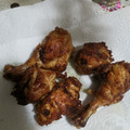 Nosheen Nadeem's cooksnap of when they made Crispy tandoori chicken drumsticks.