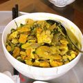 Cooksnap của Mỹ Hạnh khi họ làm theo món Ốc xào chuối đậu