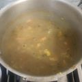 El cooksnap de Omaira Pazmino cuando hizo Sango de plátano verde con Camarón.