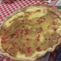 El cooksnap de Flor Miretti cuando hizo Tarta de choclo 🌽y cebolla.