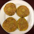 盧書音 的 【超簡單小吃】南瓜煎餅 cooksnap