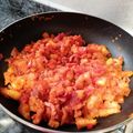 El cooksnap de Paloma cuando hizo Migas manchegas.
