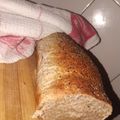 El cooksnap de Mijail Adasme Badell cuando hizo Pan de molde con salvado.