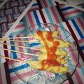 Cooksnap dari Shin Ta untuk resep Sate telur gulung.. jajanan SD