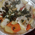 El cooksnap de Rita Figueroa cuando hizo Pescado al horno con verduras.