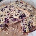 El cooksnap de Flavia Elizalde cuando hizo Torta rallada de arándanos 🍒🍒.
