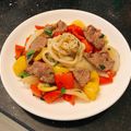 Cooksnap của Huỳnh Như khi họ làm theo món Mì Udon xào