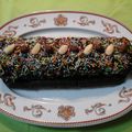 El cooksnap de Disfruta cocinando con Fernando cuando hizo Arrollado de pionono con puro chocolate y nueces.