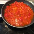 El cooksnap de mjmonseco cuando hizo Sopa de tomate con pimientos.