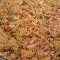 El cooksnap de Andrés Martín Rolo cuando hizo Repollo con jamón y almendras molidas.