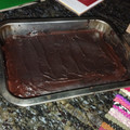 El cooksnap de Grissel Cañete cuando hizo Brownie keto- o fit.