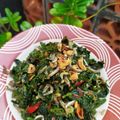 Cooksnap dari Bunda Gek Cetta untuk resep Daun Singkong Ikan Teri