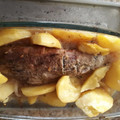 El cooksnap de Genoveva Cordero cuando hizo Solomillo de cerdo con patatas al horno.