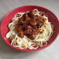 Cooksnap από Χριστίνα Αρμύρα στη συνταγή Σπαγγέτι με λουκάνικα χωριάτικα σε κόκκινη σάλτσα