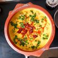 Mona Santosh 's cooksnap of when they made Fritters Yogurt Curry (Kadhi Pakoda).