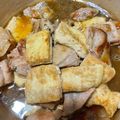 水晶姊姊 的 紅燒雞肉豆腐 cooksnap