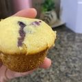 El cooksnap de Fat R cuando hizo Muffins de vainilla y arándanos 🫐.