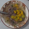 Cooksnap của Cau Hai khi họ làm theo món Canh bí đỏ nấu thịt bò