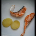 El cooksnap de Francisco Javier Fernandez cuando hizo Salmón a la plancha con patatas braseadas.