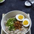 Cooksnap dari reno.barlian untuk resep Chicken Congee (Rice Porridge)