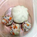 Cooksnap dari Nunu33 untuk resep Jumeokbap ala Korea - Cemilan Sehat Bekal Anak