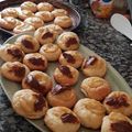 El cooksnap de Silvina Tullio cuando hizo Facturas de crema pastelera y membrillo (pan de leche).
