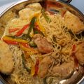 bunchamartins's cooksnap of when they made Chicken Scampi.