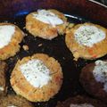 El cooksnap de maria albarracin cuando hizo Hamburguesas de garbanzo.