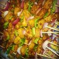 Mk Mahwish's cooksnap of when they made Chicken Shashlik.