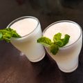 सोनल जयेश सुथार 's cooksnap of when they made કાચી કેરી અને ફૂદીના નું શરબત(Kachi Keri Pudina Sharbat Recipe In Gujarati).