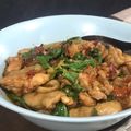 รูป Cooksnap ของ ภานุวัฒน์ ฉ่ำประวิง เมื่อเขาทำ ผัดกระเพราไก่สับ (Stir fried minced chicken with hot basil)
