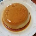 El cooksnap de Gizane Martinez cuando hizo Flan de queso.