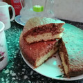 El cooksnap de María Inés Oyhenard cuando hizo Torta casera;fácil y rápido!!.