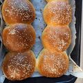 Katalin Balázs Cooksnap-ja, amikor elkészítette a(z) Hamburger zsemle receptet.
